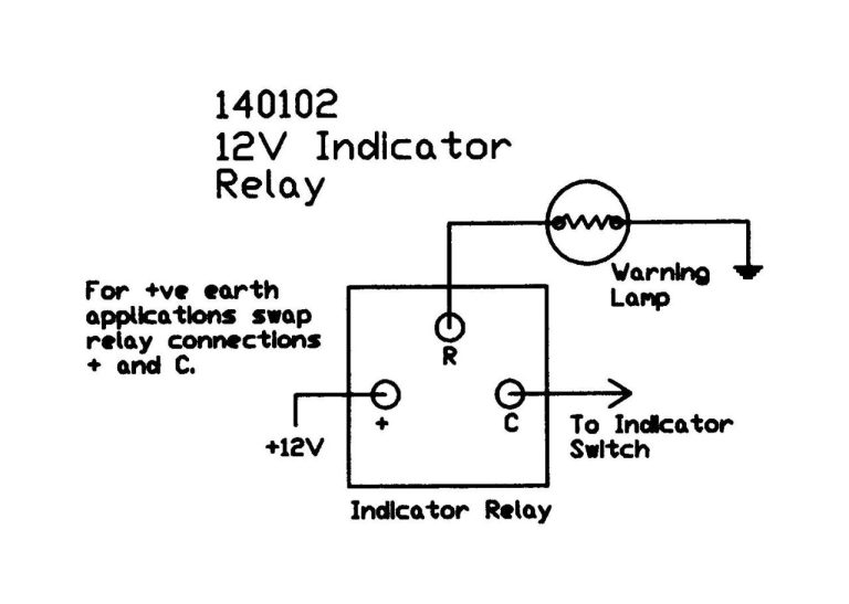 2 Pin Relay Wiring Diagram