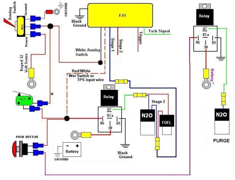 Nitrous Wiring Diagram With Purge