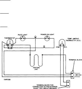 Figure 550.Wiring diagram of the Mk 721 deep fat fryer.