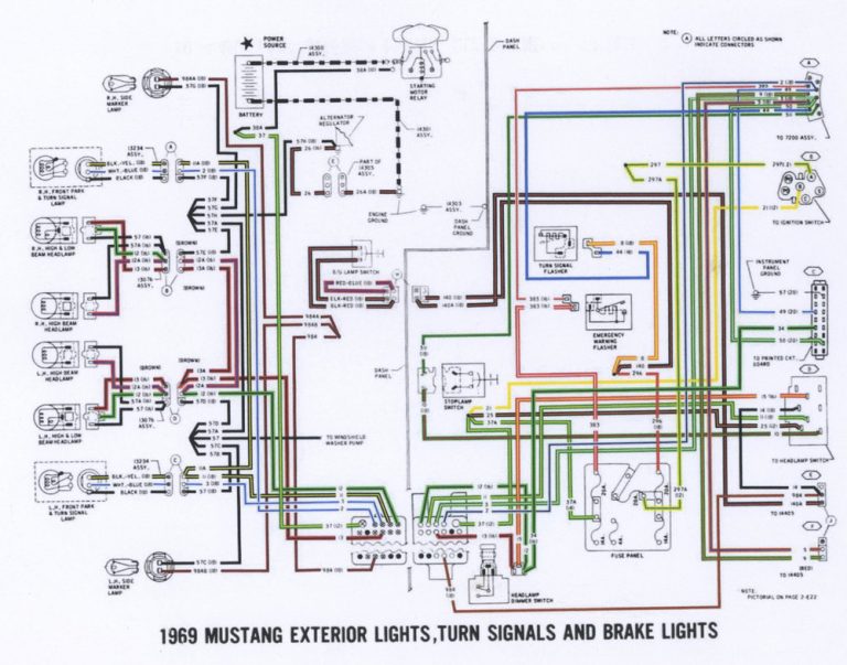 1970 Mustang Wiring Diagram