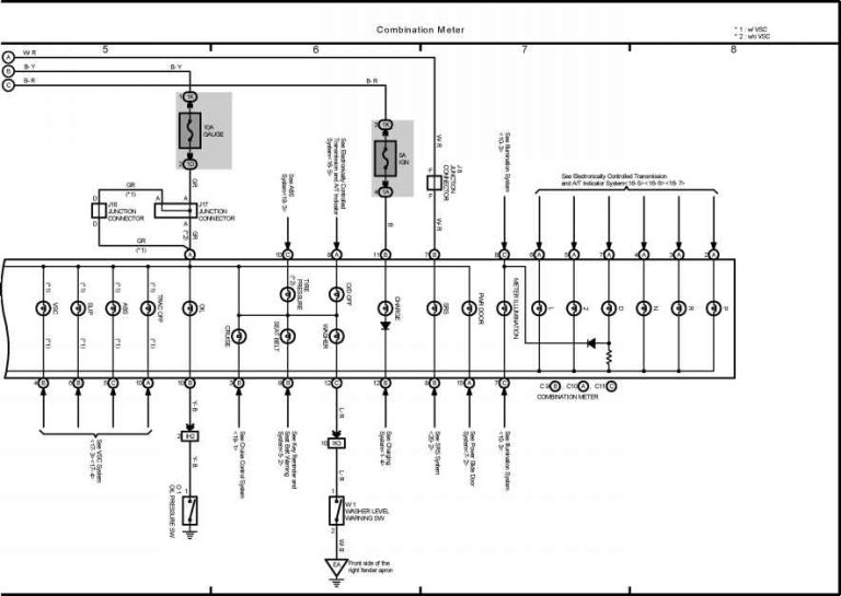 2004 Toyota Sienna Wiring Diagram