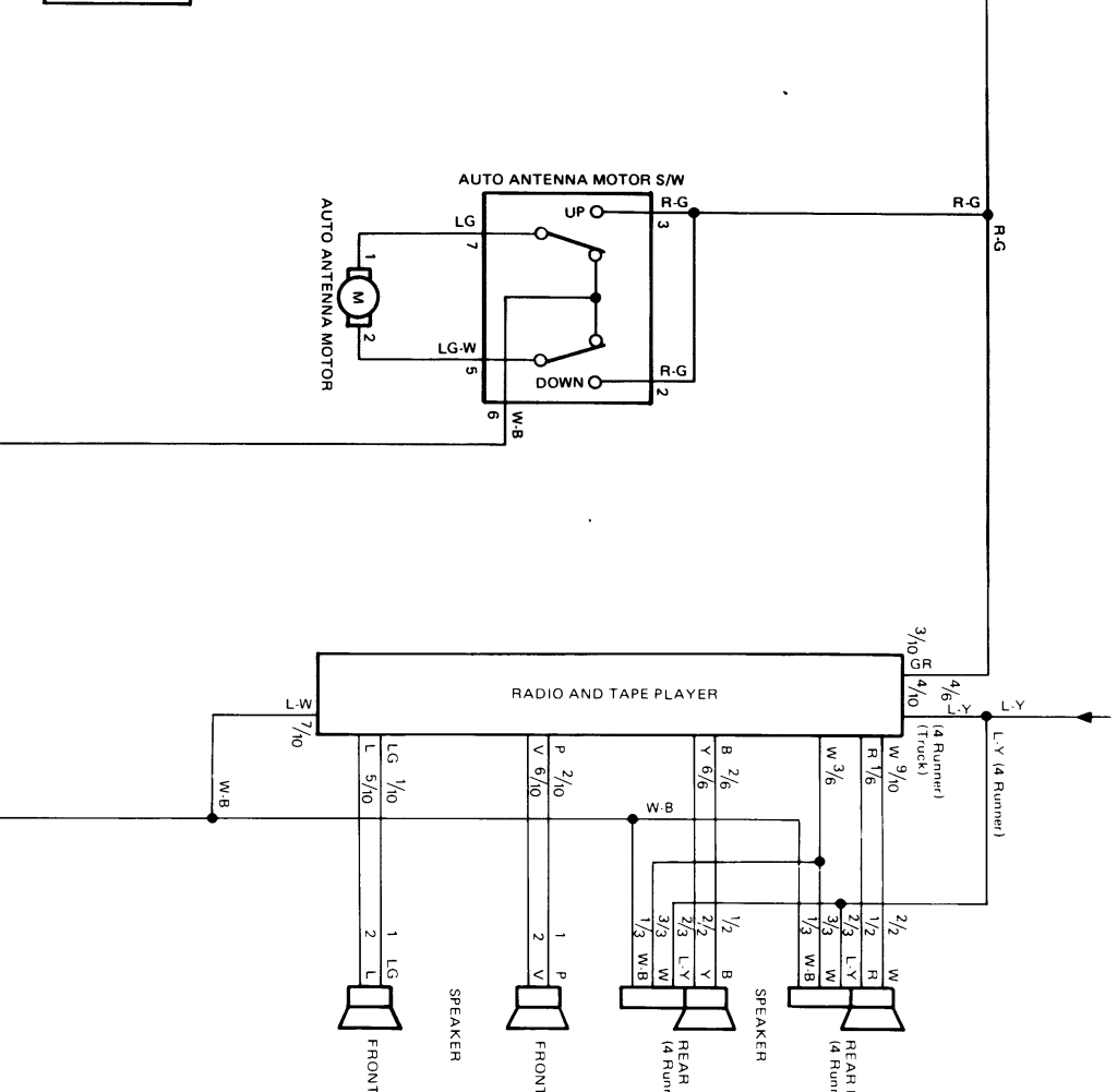 Toyota T100 Wiring Diagram