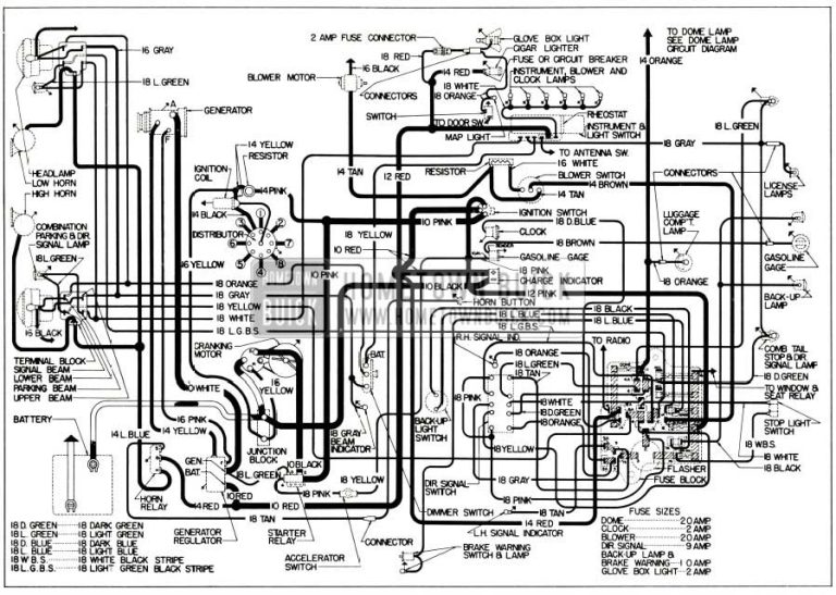 1956 Chevy Starter Wiring Diagram