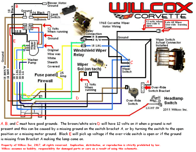Gm 5 Wire Wiper Motor Wiring Diagram