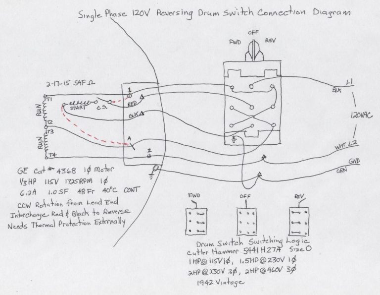 Drum Switch Diagram