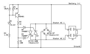 الموت خزف طوف 4 pin rectifier wiring diagram