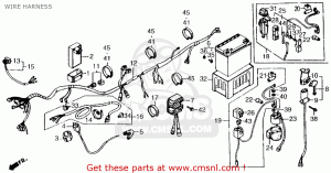 1985 Honda Cmx250c Ignition Switch Wiring Diagram