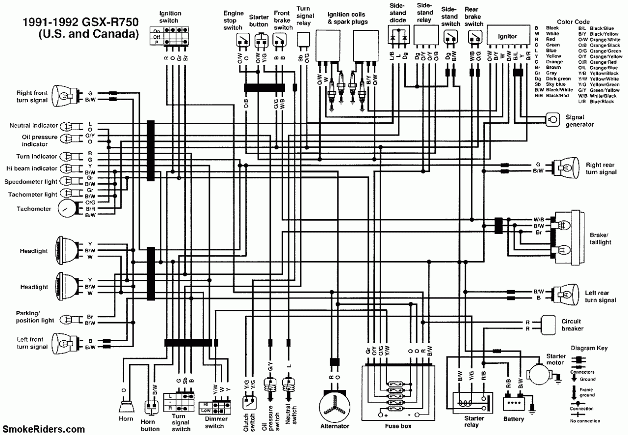 06 Gsxr 600 Wiring Diagram