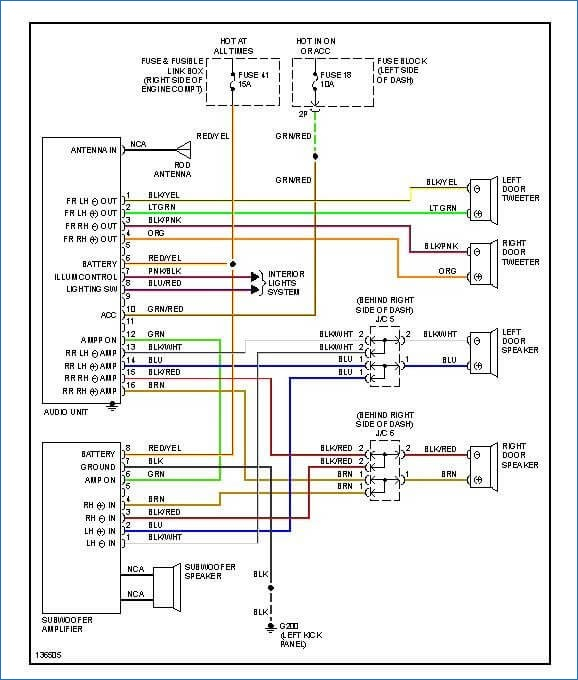 2003 Nissan Altima Stereo Wiring Diagram
