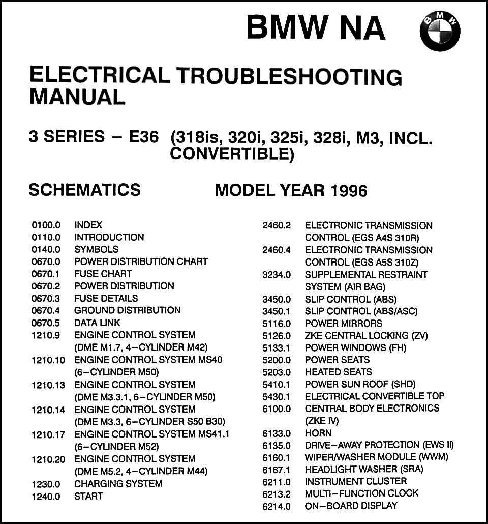 1998 Bmw 528I Wiring Diagram