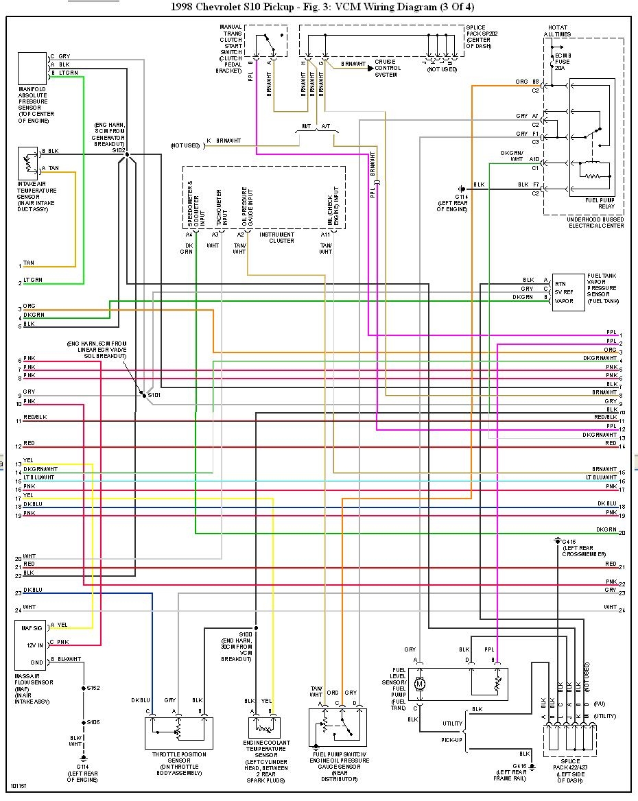 1998 Chevy Silverado Wiring Diagram Free Wiring Diagram