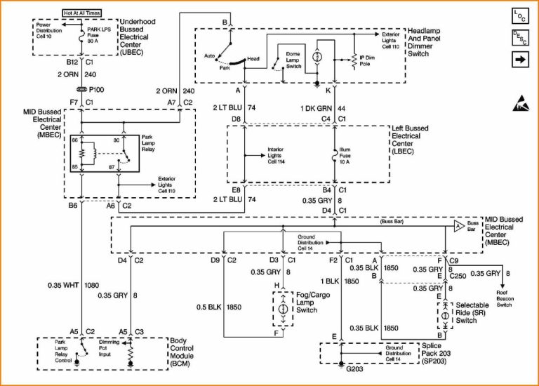 2004 Chevy Cavalier Factory Radio Wiring Diagram