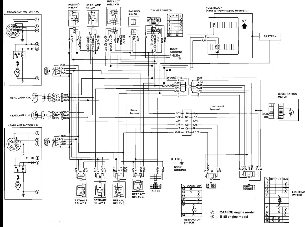 2000 Nissan Altima Radio Wiring Diagram