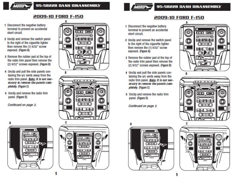 2009 F150 Stereo Wiring Diagram