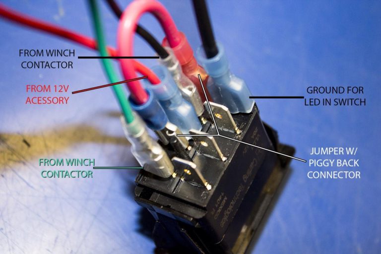 Turn Signal Rocker Switch Wiring Diagram
