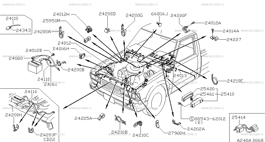 1985 Nissan 720 Wiring Diagram