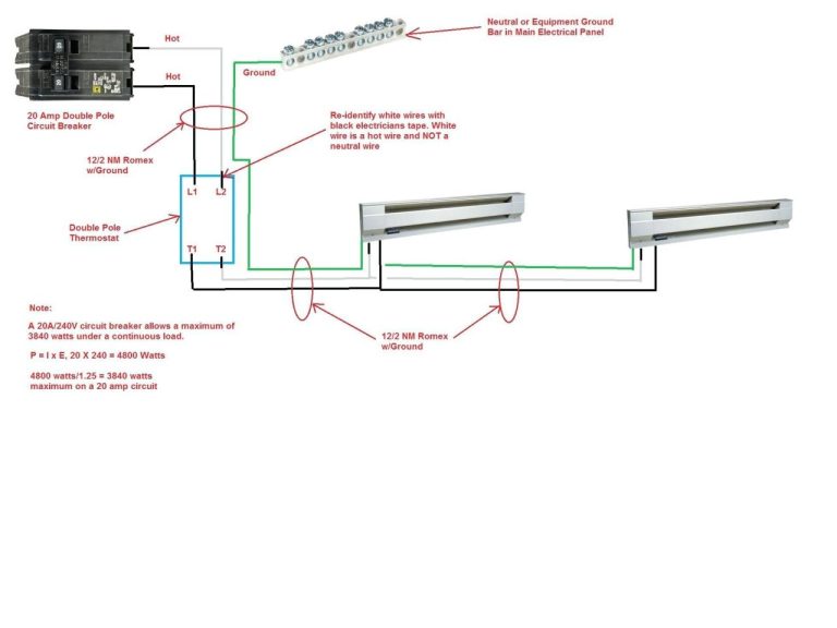 Cadet Heater Wiring Diagram