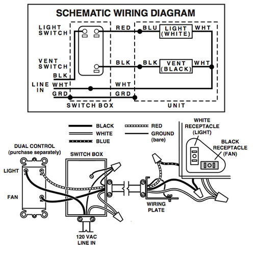 Broan 3 Function Switch Wiring Diagram