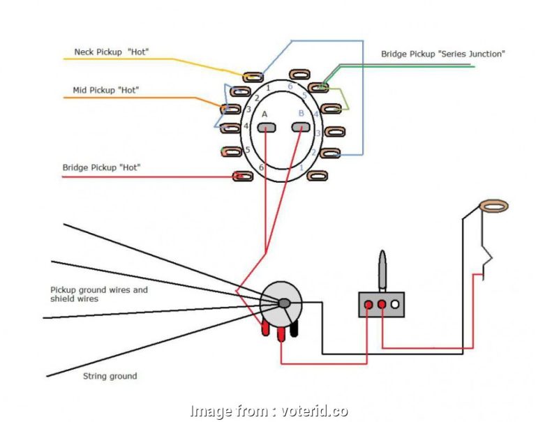 6 Way Rotary Switch Wiring Diagram