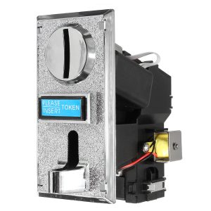 Coin acceptor wiring