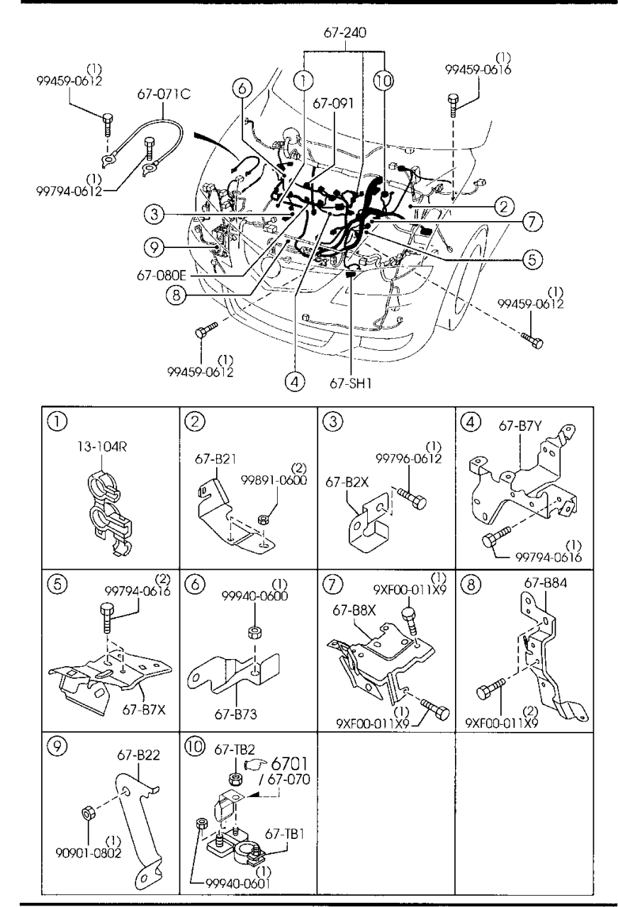 Circuit Electric For Guide 2007 Mazda 3 Transmission Wiring Diagram
