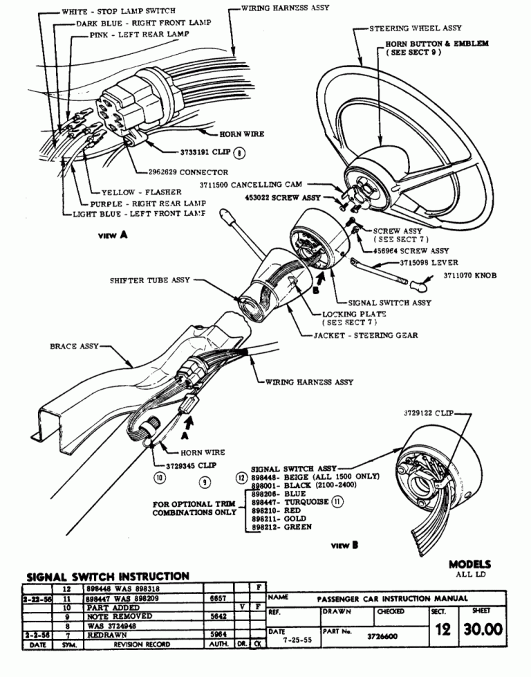 1980 Chevy Ignition Switch Wiring Diagram