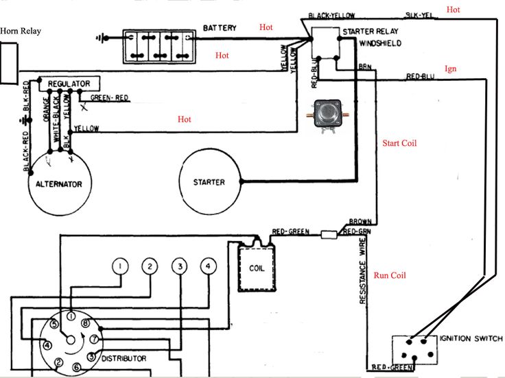 1971 Ford F100 Ignition Switch Wiring Diagram