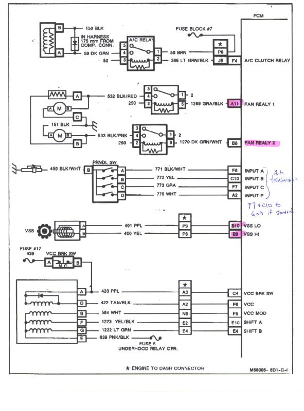 4T60E Wiring Diagram