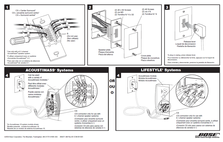 Bose Cinemate Wiring Diagram