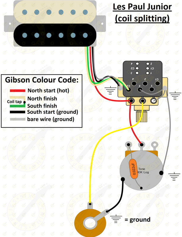 Coil Split Wiring Diagram / With A Push Pull Split Coil Wiring Diagram
