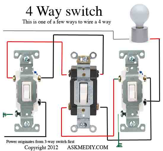 Wiring Eaton 3 Way Switch