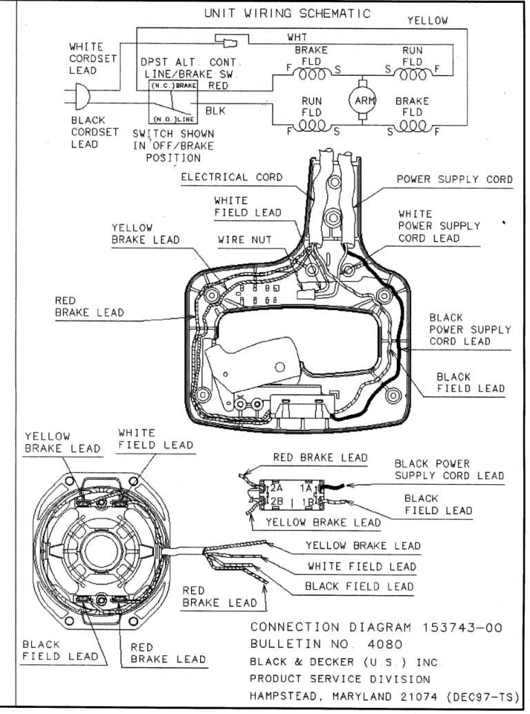 Dewalt Dw744 Wiring Diagram