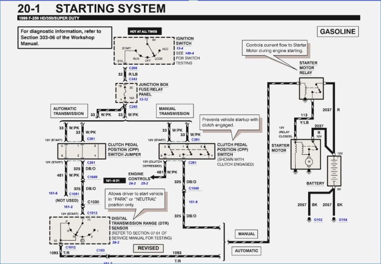 Ford F250 Fuel Pump Wiring Diagram