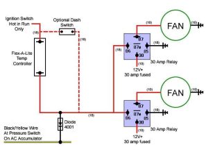 imperial electric fan Relay Wiring Diagram Electric Fan Conversion