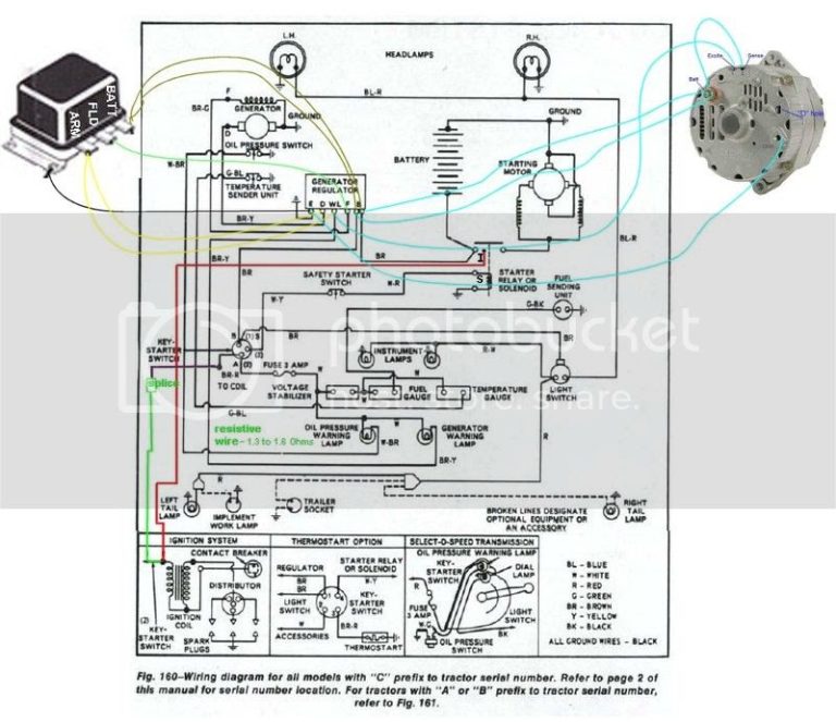 Ford 3600 Tractor Ignition Switch Wiring Diagram