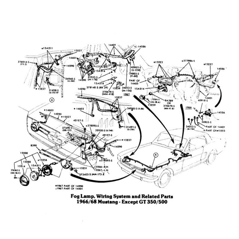 1967 Mustang Fog Light Wiring Diagram