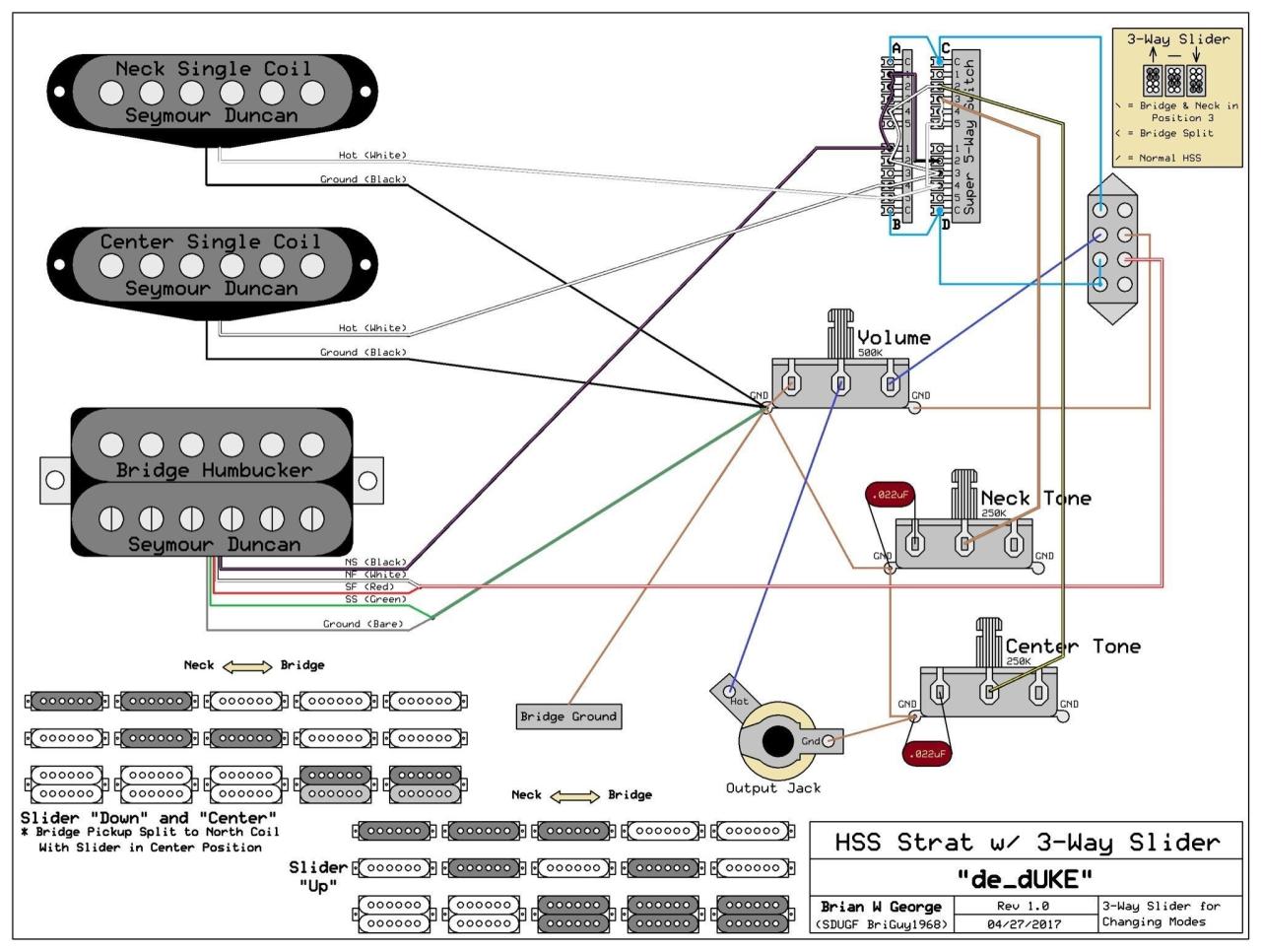 Yamaha Guitar Wiring Diagram