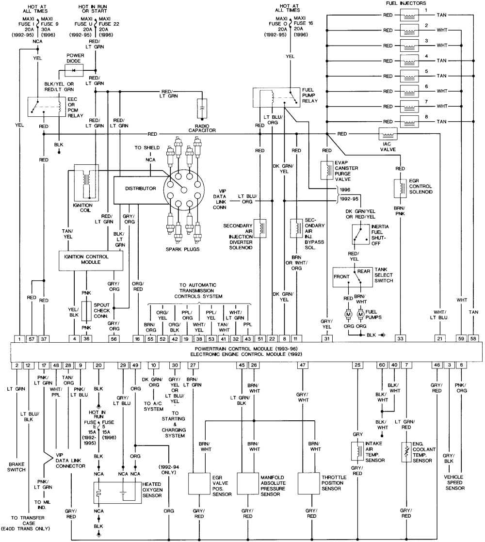 1990 Ford E350 Wiring Diagram