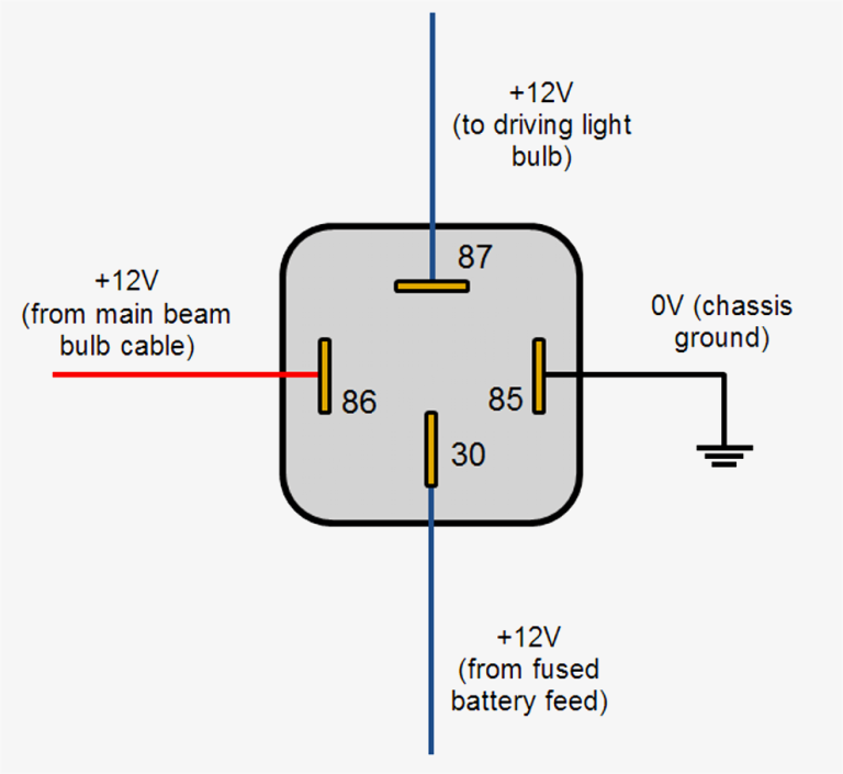 Diode Relay Wiring Diagram