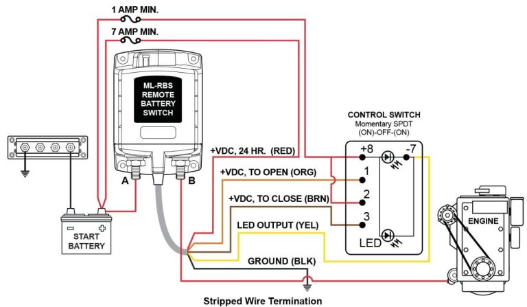 3 Pin Momentary Switch Wiring Diagram