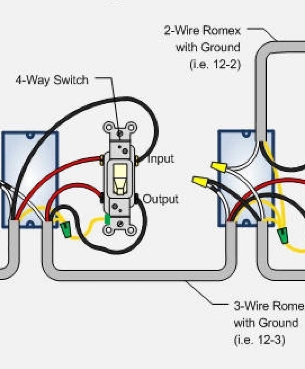 Wiring Diagram Three Way Light Switch
