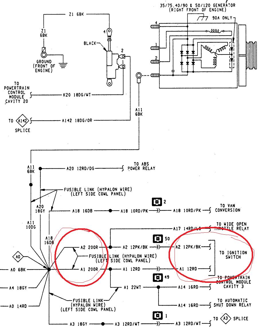 96 Dodge Ram Wiring Diagram