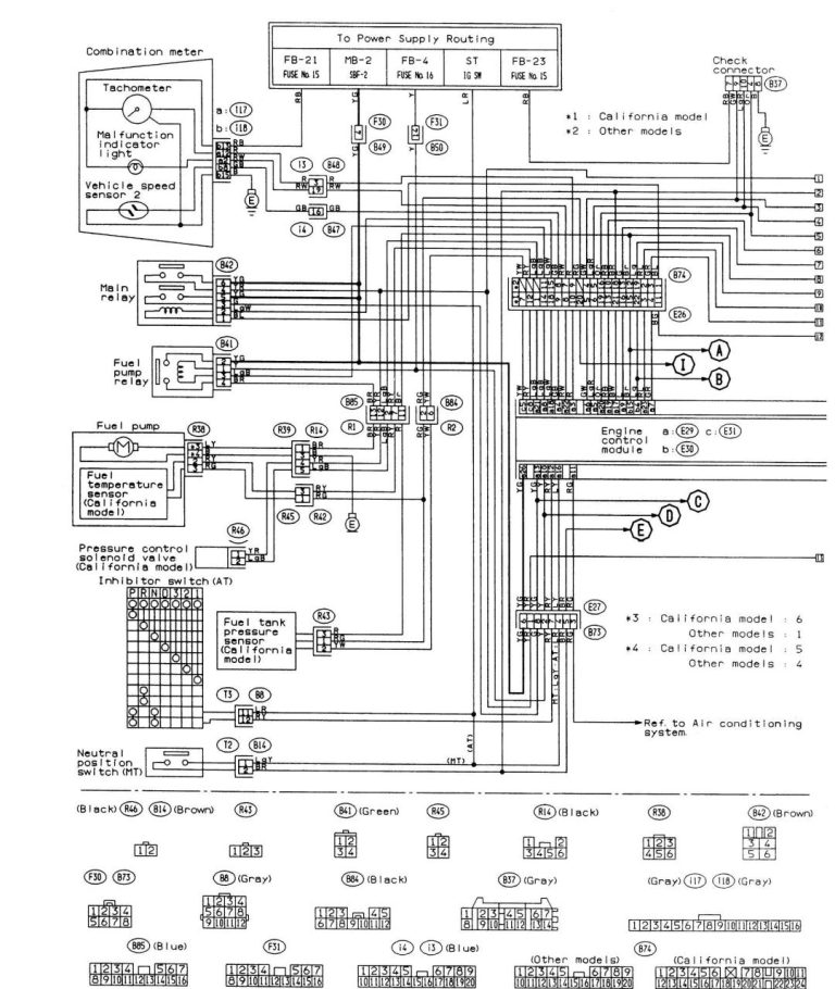 2005 Subaru Impreza Radio Wiring Diagram