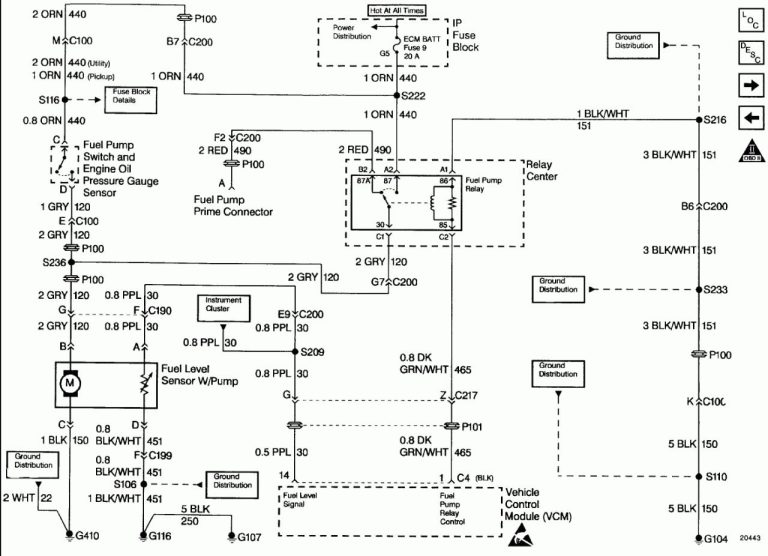 1996 Chevy 1500 Radio Wiring Diagram