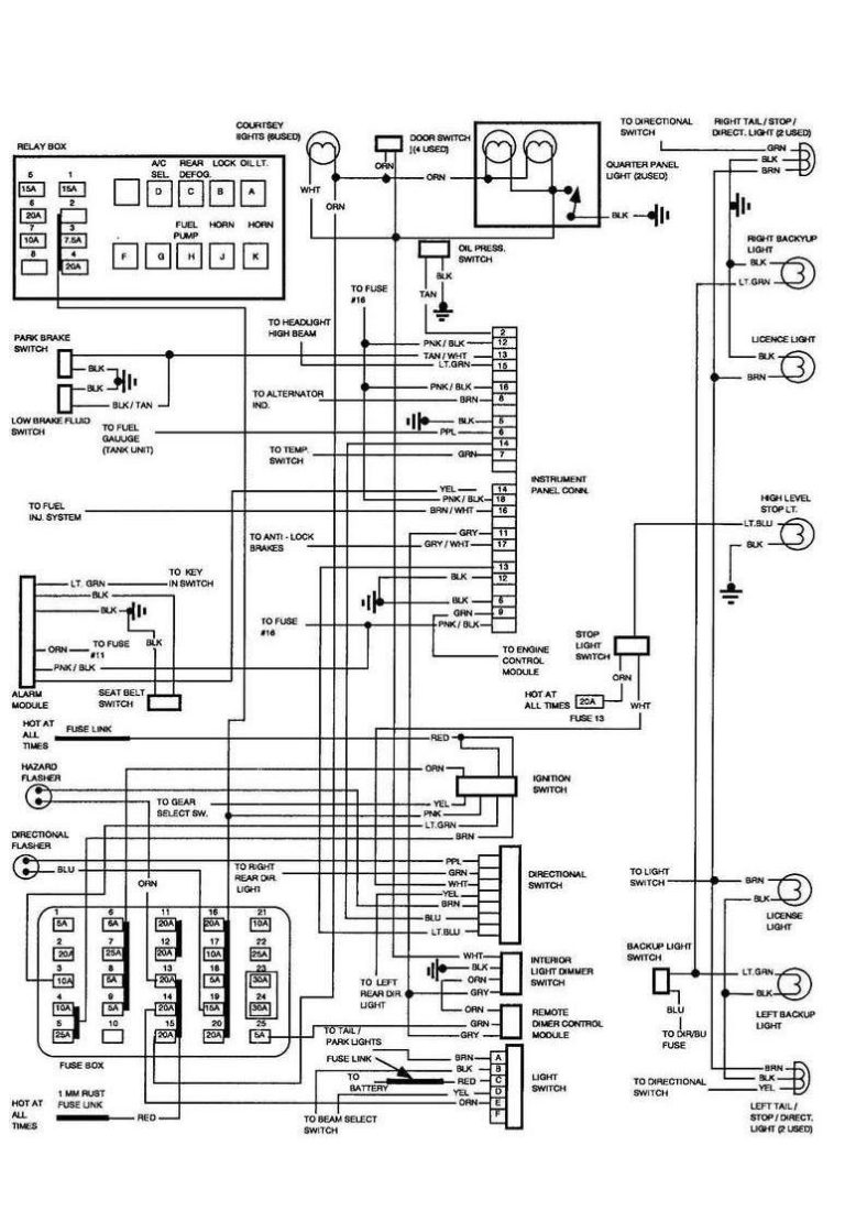 2002 Buick Rendezvous Radio Wiring Diagram