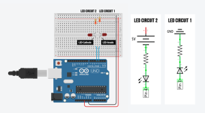 L4 Blinking Two LEDs Physical Computing