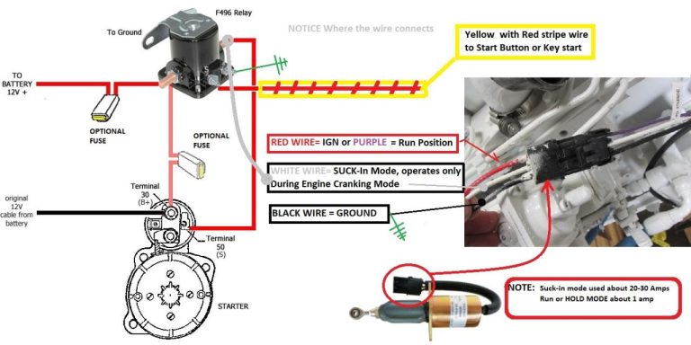 Kubota Fuel Shut Off Solenoid Wiring Diagram