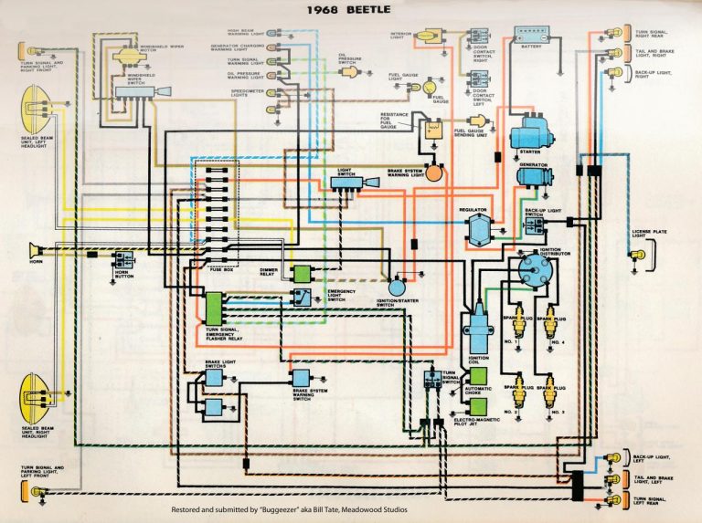 1972 Vw Beetle Wiring Diagram