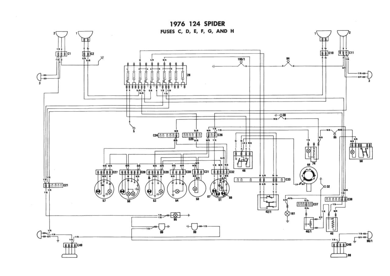 1979 Fiat Spider Wiring Diagram