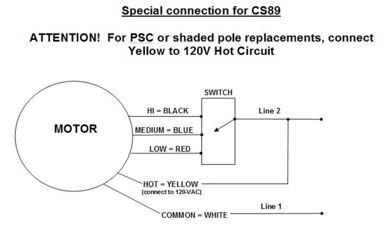 120V Motor Wiring Diagram